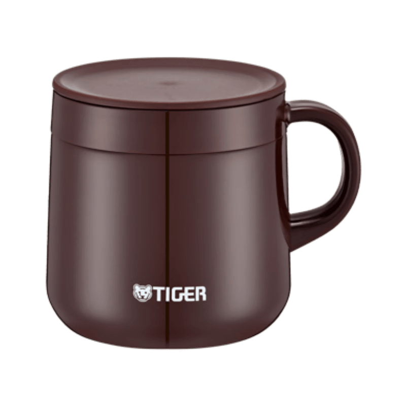 虎牌（TIGER）保温杯不锈钢双层真空办公咖啡杯子MCI-A28C-T咖啡色280ml