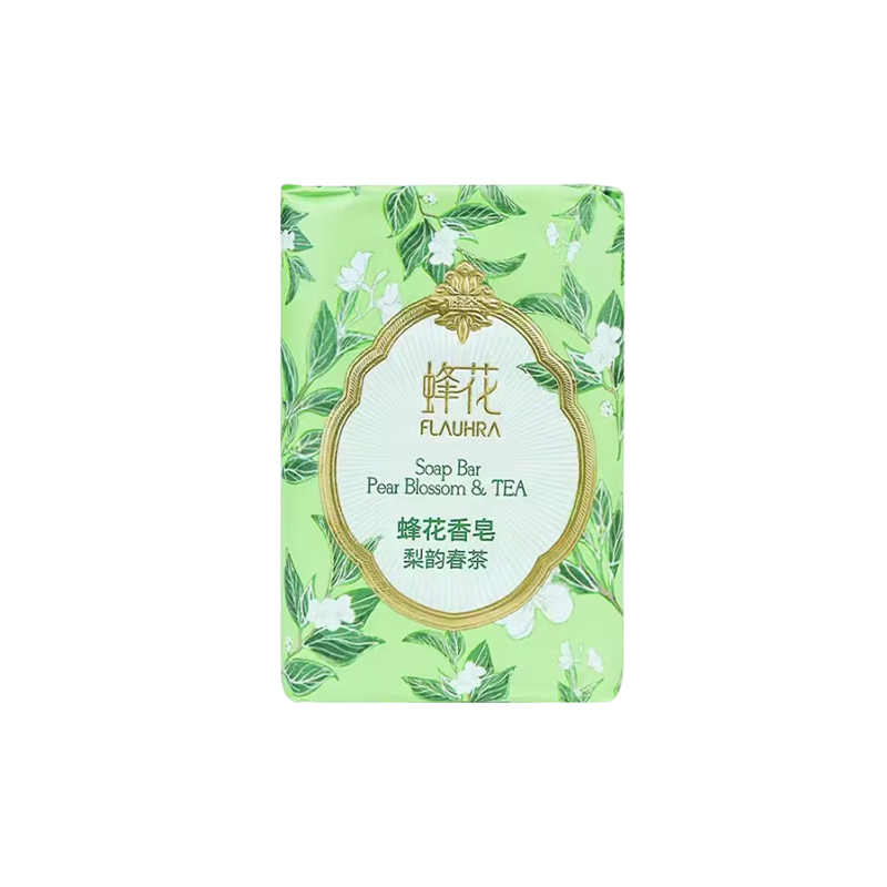 蜂花香氛香皂檀香味沐浴清潔洗臉洗手洗澡肥皂125g梨韻春茶白檀液體皂 白檀晚玉 一塊裝