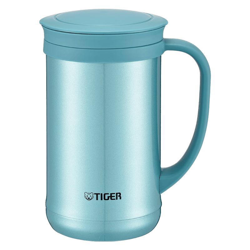 虎牌（TIGER）保温保冷杯茶滤网杯男女不锈钢办公杯CWM-A050-AM森林绿500ml