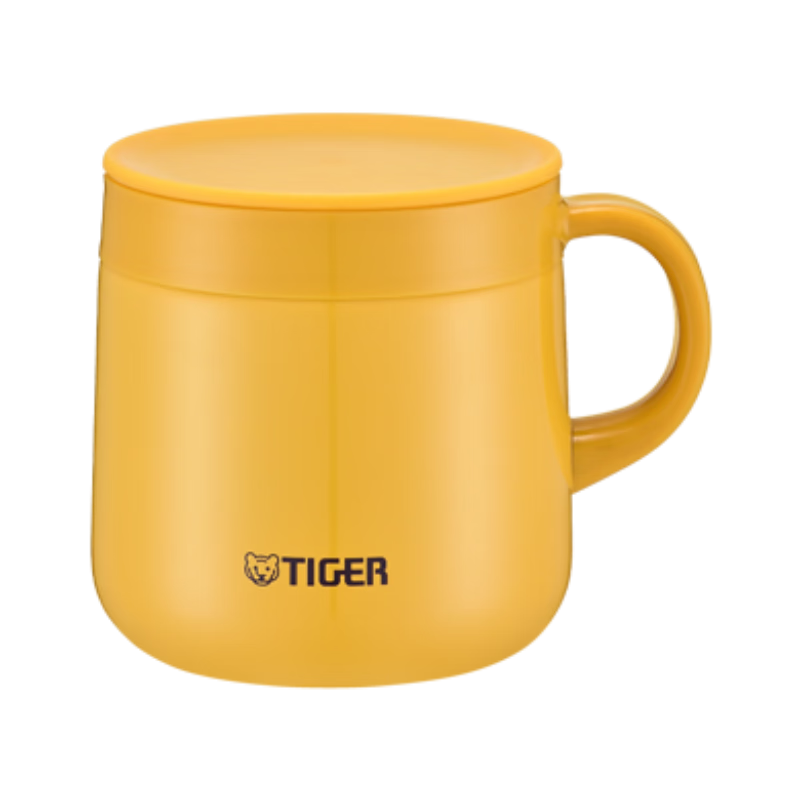 虎牌（TIGER）保温杯不锈钢双层真空办公咖啡杯子MCI-A28C-Y芒果色280ml