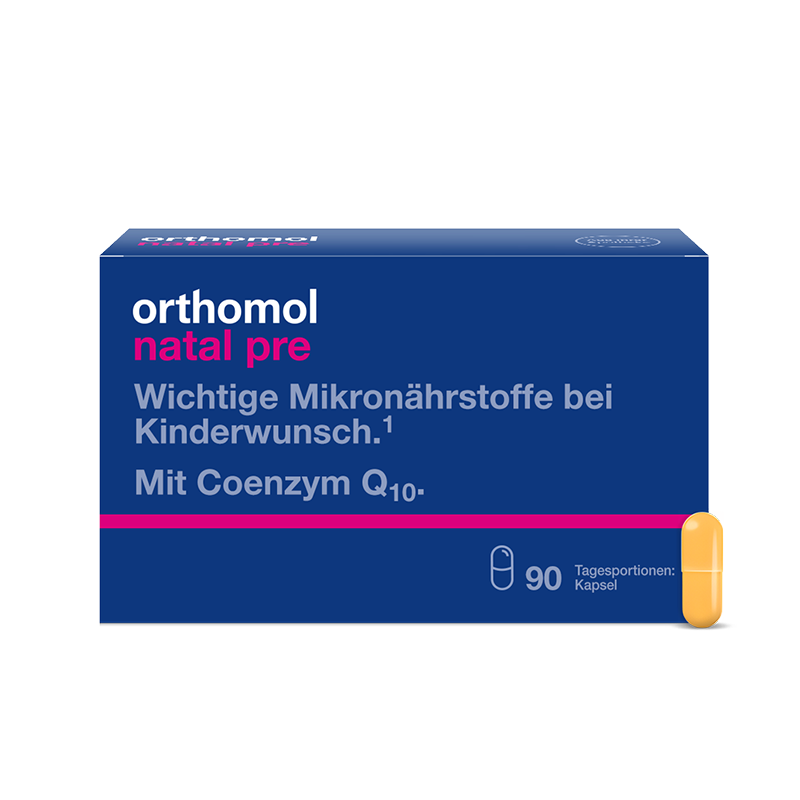 奧適寶德國進口活性葉酸女士備孕輔酶q10膠囊 女性備孕期活性葉酸800mcg 【30天裝】女士備孕活性葉酸 30粒*1盒