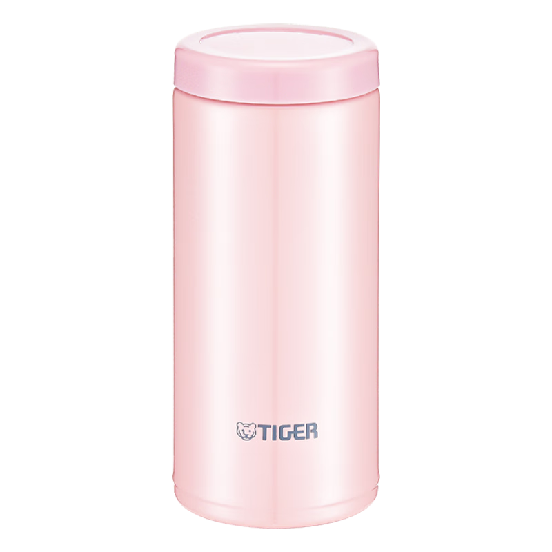 虎牌（TIGER）保温保冷杯轻量型不锈钢时尚水杯MOC-A20C-PP粉色200ml