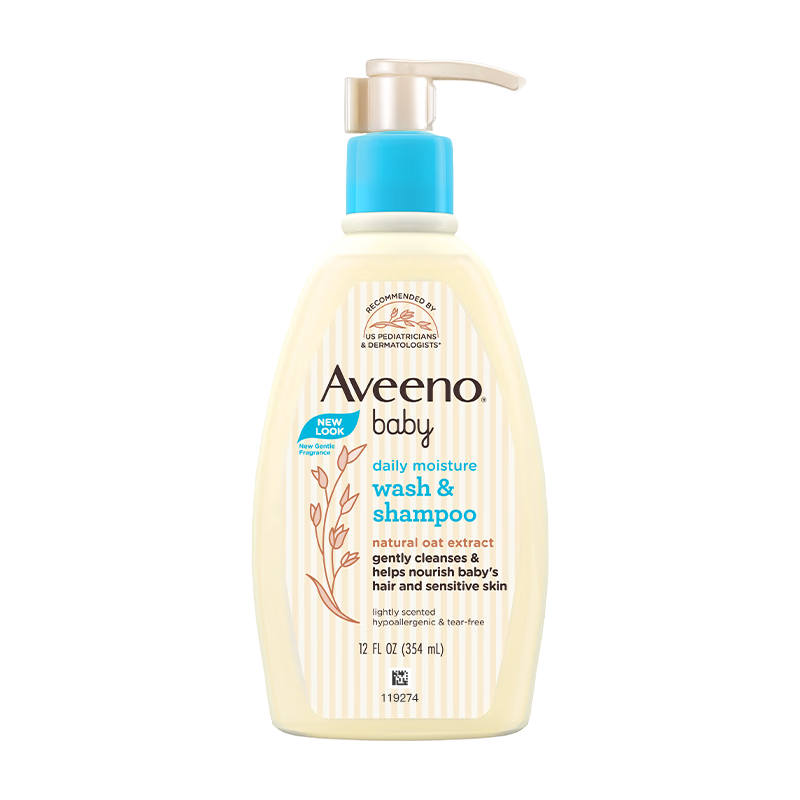 艾惟诺（Aveeno）儿童沐浴露洗发水二合一婴儿洗发水宝宝沐浴乳燕麦532ml