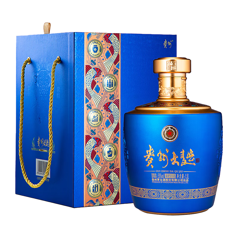 ę́��MOUTAI������ę́�� ���ݴ���53�Ƚ����Ͱ׾�  53�� 1.5L 1̳ ����ˮ���꡿��̳װ 508Ԫ