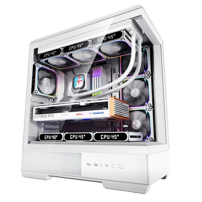 ߣaigo ᰰɫ Ϸ̨ʽ ֧˫360ˮ/ATX//270㺣/5090Կ347.26ԪplusԱ