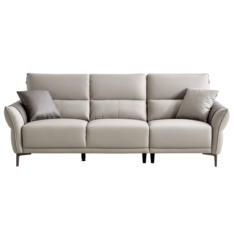 全友家居 家用客厅沙发小户型现代简约家具实木框架直排科技布沙发