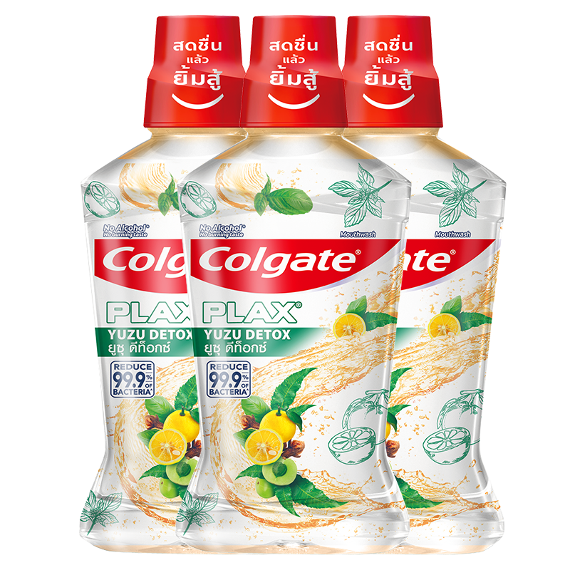 ��¶�ࣨColgate�����ӽ��ھ�������ˮ500ml*3 �������¿���ȥ�ڳ�������
