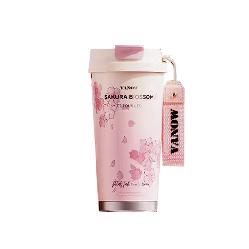 Vanow保溫杯女生咖啡杯316不銹鋼杯子生日禮物送女朋友閨蜜畢業送老師