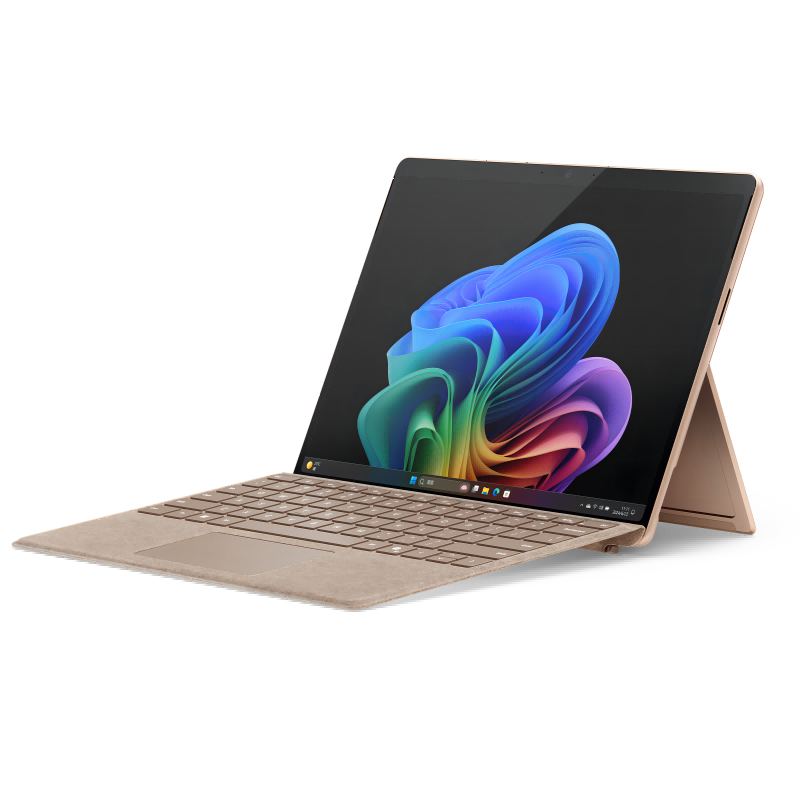 微软（Microsoft）全新Surface Pro第11版 二合一平板电脑笔记本办公平板 AIPC Pro11 骁龙X Elite 16G+512G 沙漫金