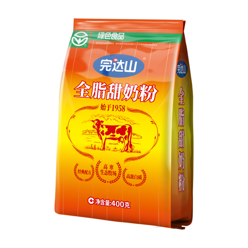 ���ɽȫ֬���̷۸ߵ�������ţ����ɫʳƷ��ͯ����ȫ������̷�400g 19.7Ԫ