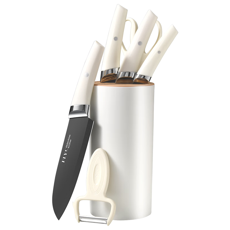 小天籁厨房刀具套装 厨具全套 菜刀三件套装 家用切肉切片刀