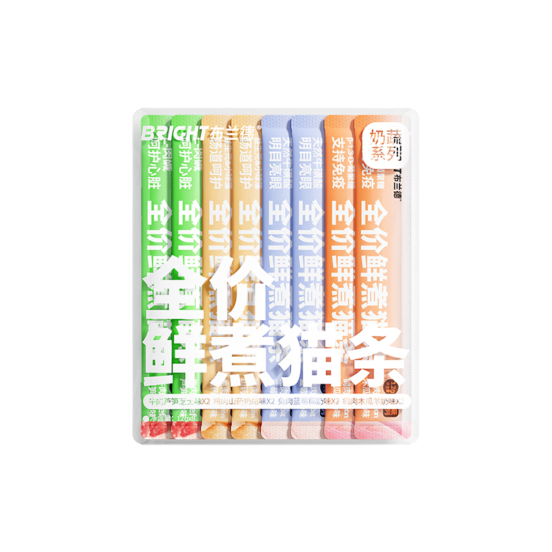 ������ȫ����ʳè���������߳�è��èèʪ����ͷè����ʳ���ζ 12g*8֧ 18.9Ԫ