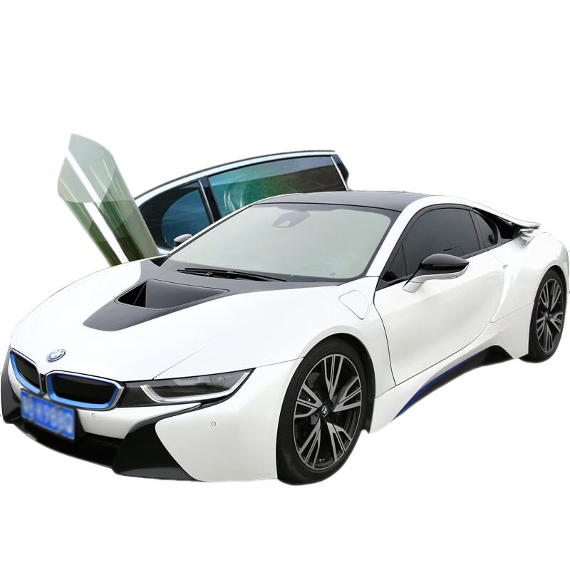 FANCYCHIC汽車(chē)前擋風(fēng)玻璃膜 前檔車(chē)膜隔熱 貨車(chē)膜全車(chē)膜汽車(chē)貼膜太陽(yáng)膜 高隔熱防曬反光綠前檔 1米*1.5米長(zhǎng)(適用轎車(chē)SUV)前檔