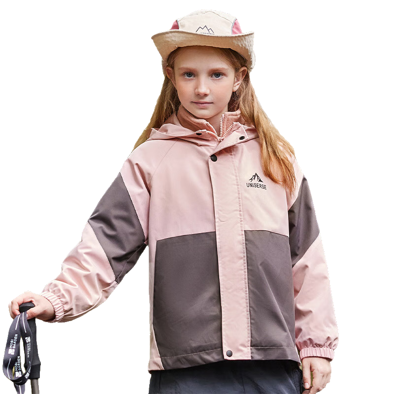 ѩ�з�kids�����¿���Ůͯ����һ�����ɽ�����ױ�ů���� �ҷ�ɫ 110