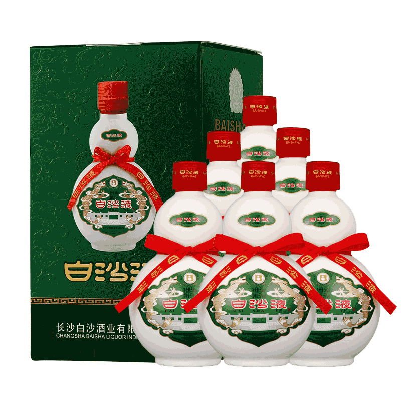 白沙 白沙液今朝 52度500ml*6瓶 湖南名酒 浓酱兼香型 纯粮食口粮白酒