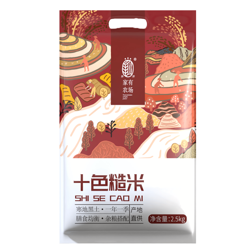 ����ũ��ʮɫ���� �������������ʳ ��֬���������׷����� ��10�ֹ���峣ʮɫ����5��26.8Ԫ