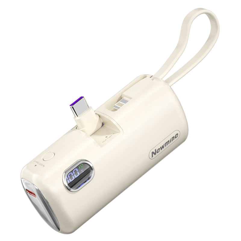 ���ڲ�����Ŧ����Newmine�����ҳ�籦5000�����Դ��߿�䳬�������ЯС�ɿڴ��ƶ���Դ �̲�ɫ��TypeC��ͷ+ƻ���ߡ�