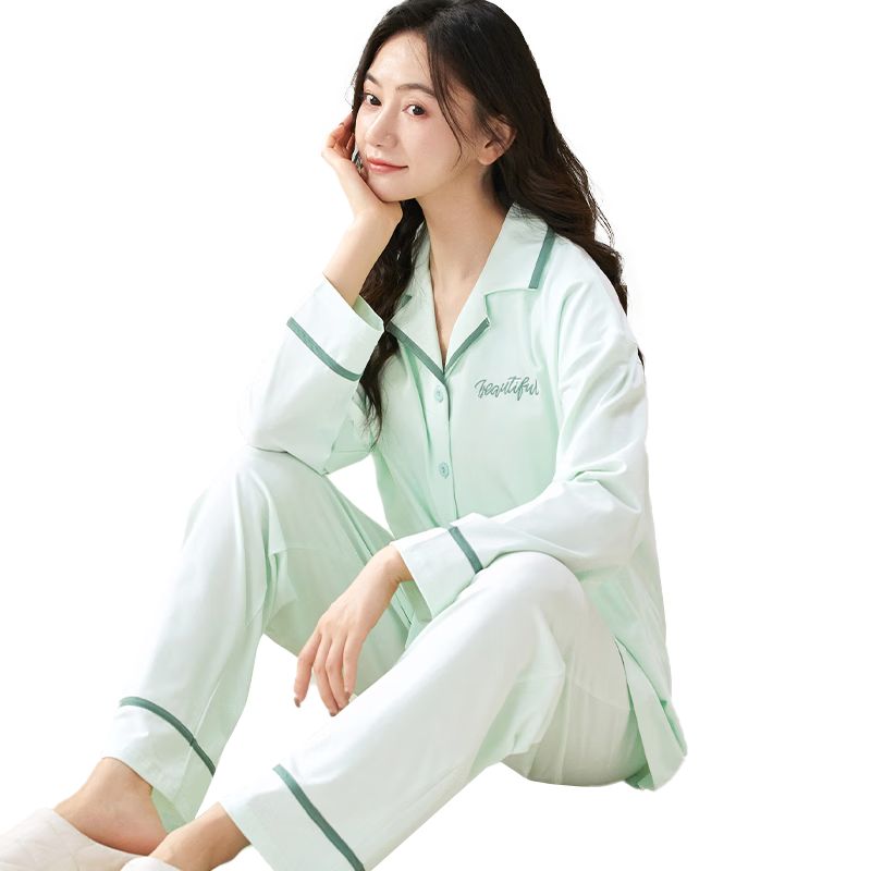 ���ڲ�����è��˯��Ůʿ100%���޴��ص��Լ���쳤�俪�����⴩�Ҿӷ�������L 116.1Ԫ(������)