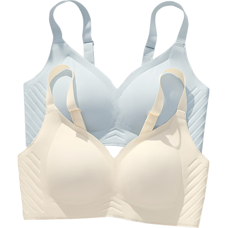 FitonTon内衣女聚拢无钢圈文胸罩收副乳软支撑防下垂内衣美背无痕隐形内衣