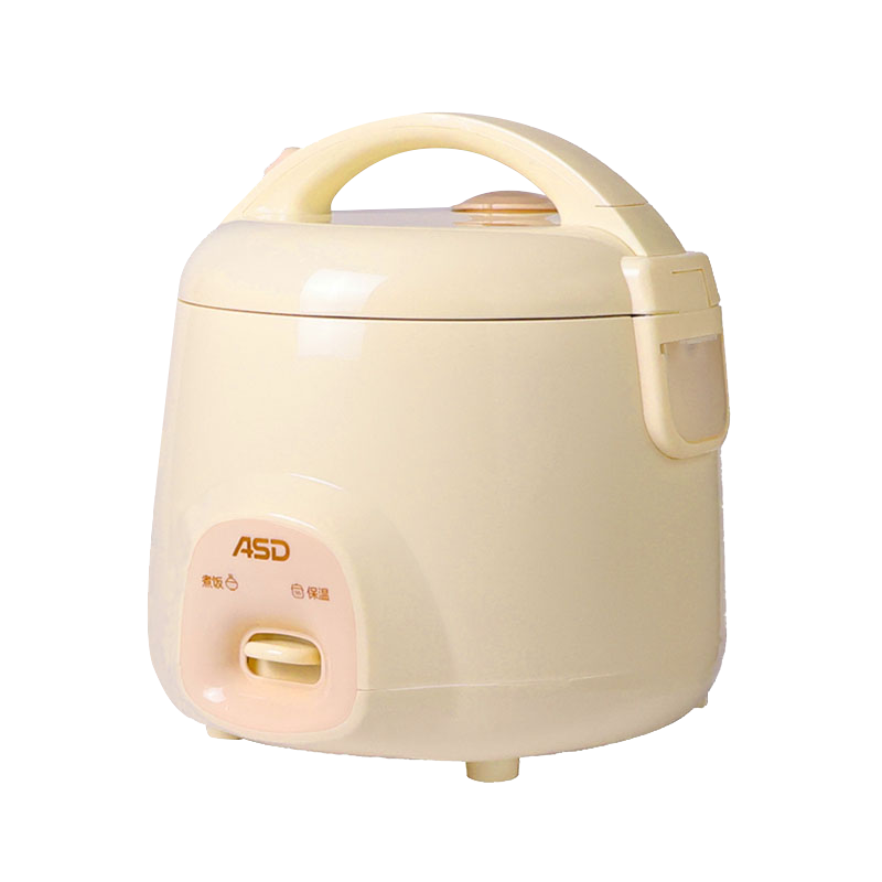 爱仕达电饭煲精致小巧1.5L/2L高颜值不沾内胆小型多功能电饭煲 纯白 1.5L