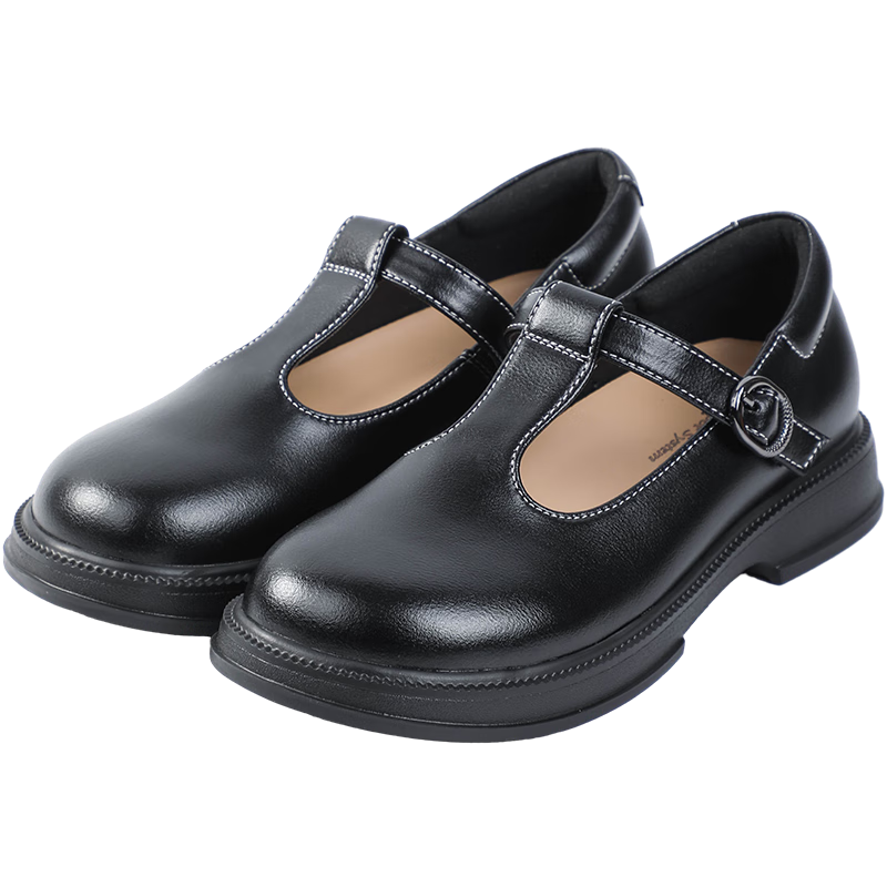 ����ʿ�＾��������Ьħ��������Ь�ݳ�Ůͯ��ɫ��ƤЬ ��ɫ 28 �ų�Լ17.5-18.1