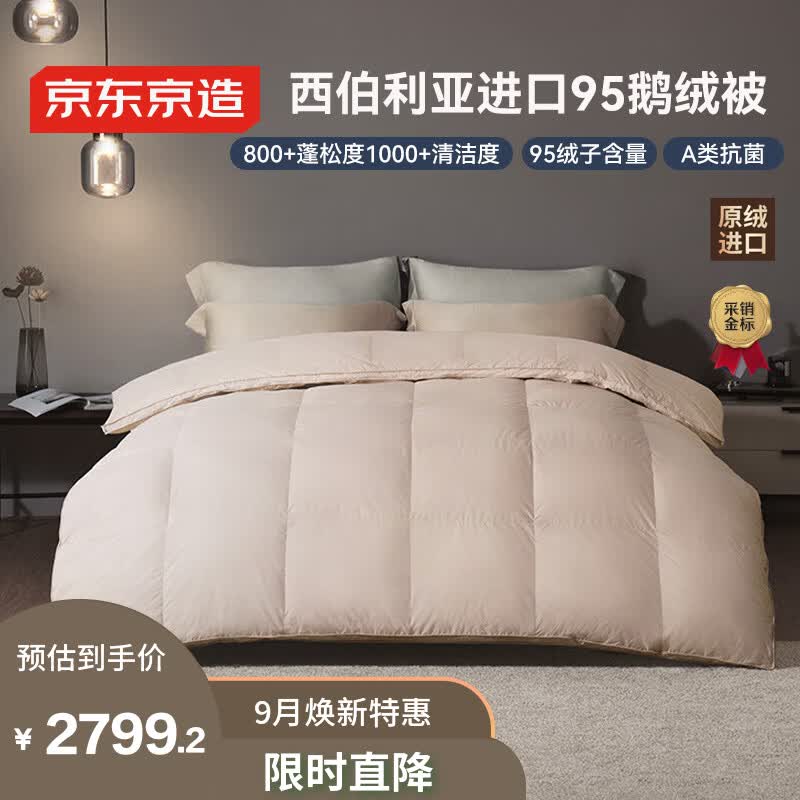 70款鹅绒被实力PK：2020双十一鹅绒被购买攻略