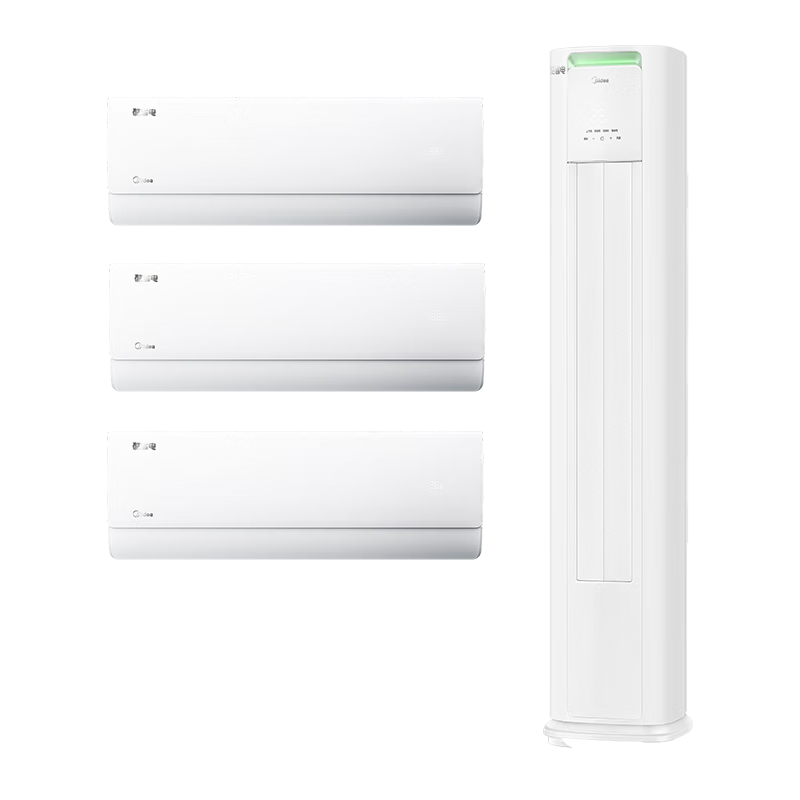 ���ڲ��������ģ�Midea���յ���װ ����һ�� һ����Ч ���ܵ����Ƶ��ů����һ�׹��� �������� �����������ʽ���+�һ� ��ʡ��3ƥ+��1ƥ+1.5ƥ(2̨)