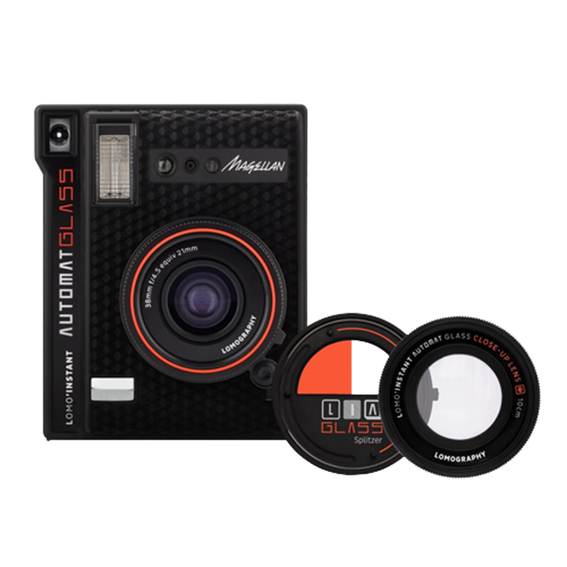 lomography 乐魔 Lomo'Instant Automat Glass 拍立得 (86*54mm) 黑色