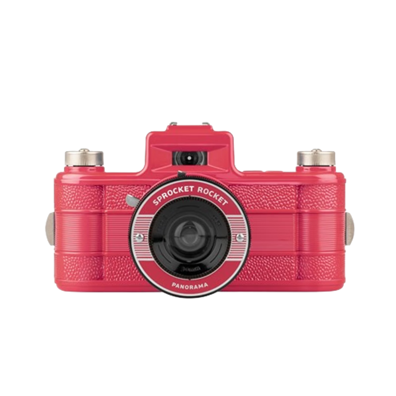 LOMOGRAPHYLomography 【新配色】 Sprocket Rocket 廣角齒孔寬景膠片相機 135 紅莓版本 官方標(biāo)配