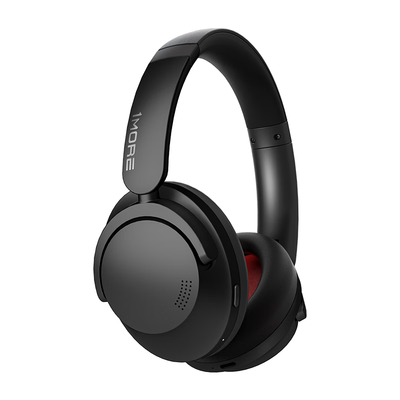 萬魔（1MORE）HQ51頭戴式藍牙耳機SonoFlow Pro版主動降噪無線耳機帶麥語音通話HiFi音樂游戲低延時 HQ51錆色