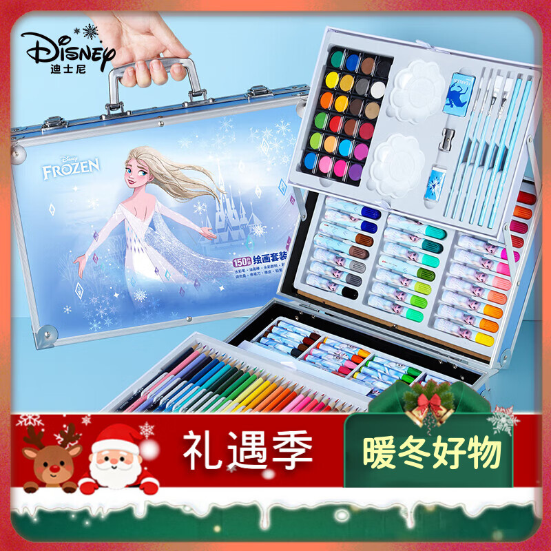 ���ڲ�������ʿ�ᣨDisney����ͯ�滭150��ˮ�ʱ����ʻ������Ů���׶�԰��������ר��Сѧ���ľ߰�ɯ����ʥ������ 131.9Ԫ