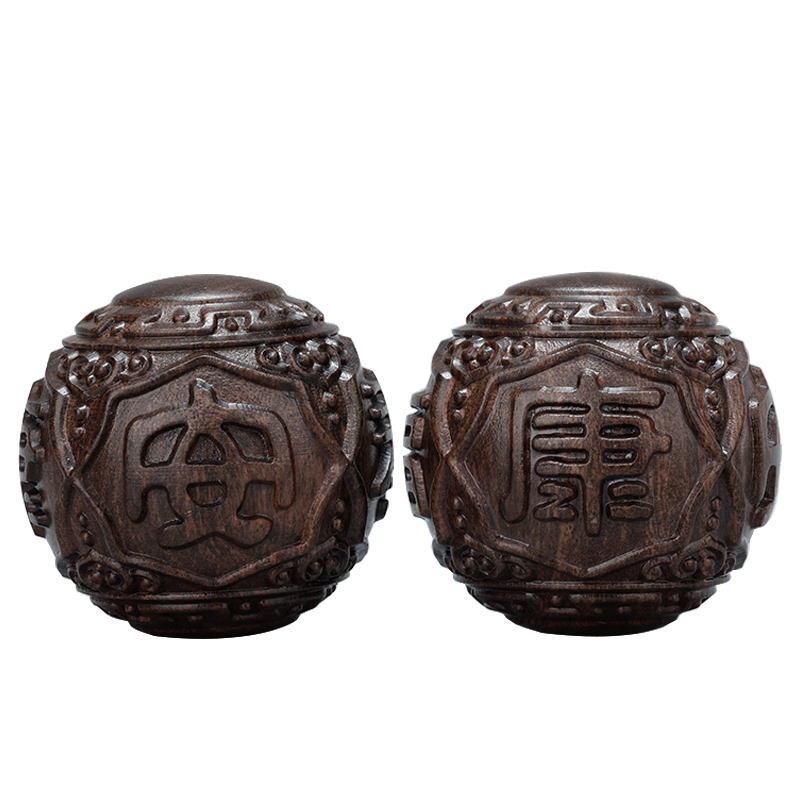 木辭福壽安康健身手球保健手轉(zhuǎn)球父親節(jié)中老年人祝壽生日禮物實用