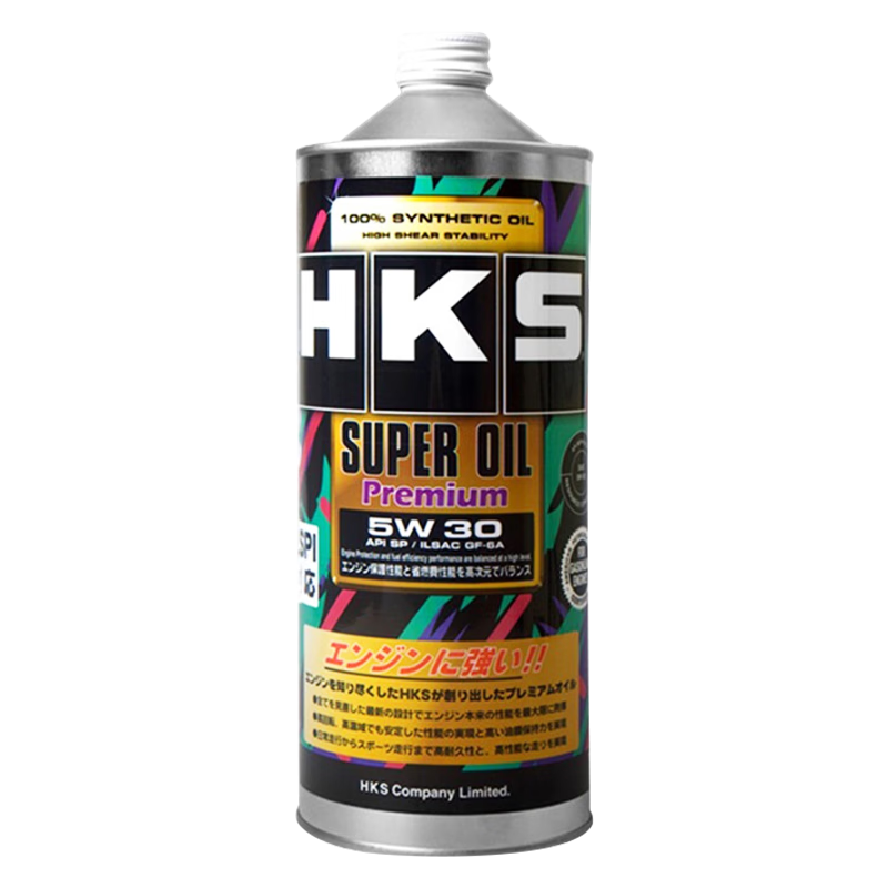 HKS�ձ�ԭװ����5W-30������������������ȫ�ϳ�����5W30 SP����֤ ��1L��SPȫ�ϳ� 5W-30127Ԫ