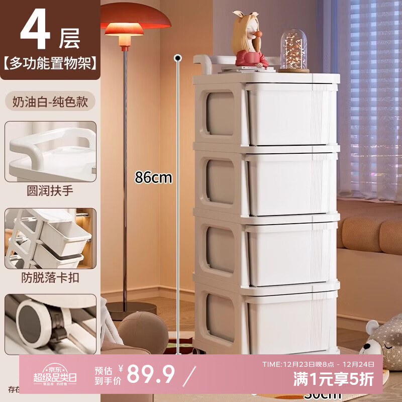 ���������Ƴ�������ʳ������ɼܼ��ö�����ʽ����ܿ��ƶ����ɴ���� ������4��ʵɫ ������˳������ 44.95Ԫ