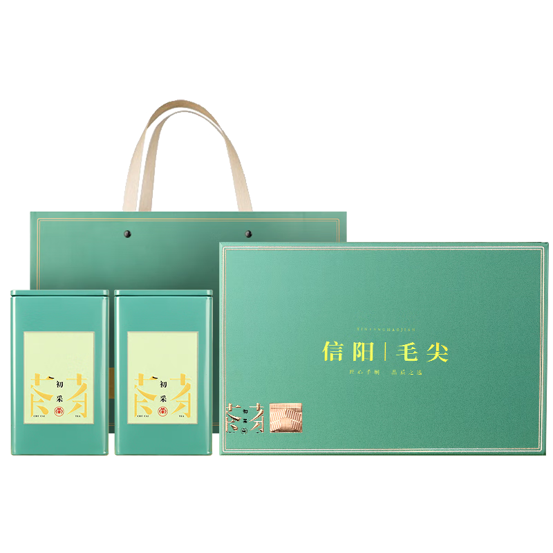 茗然茶叶信阳毛尖绿茶500g 嫩芽毛尖浓香型 散装茶叶自己喝
