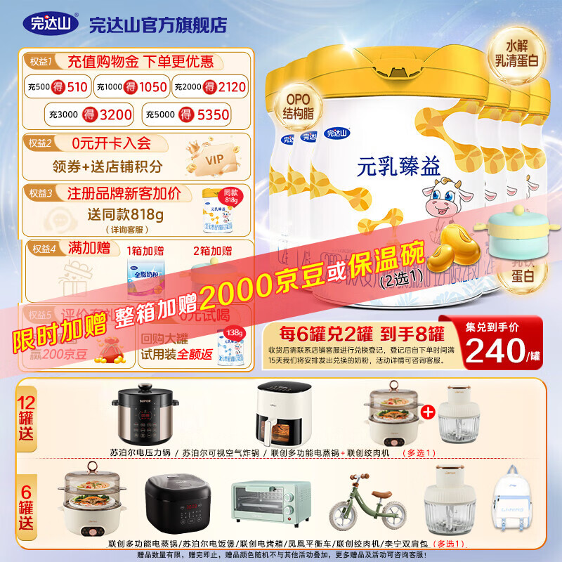 wondersun/���ɽ Ԫ������ 2�� Ӥ���̷� 818g 6�� 1920Ԫ