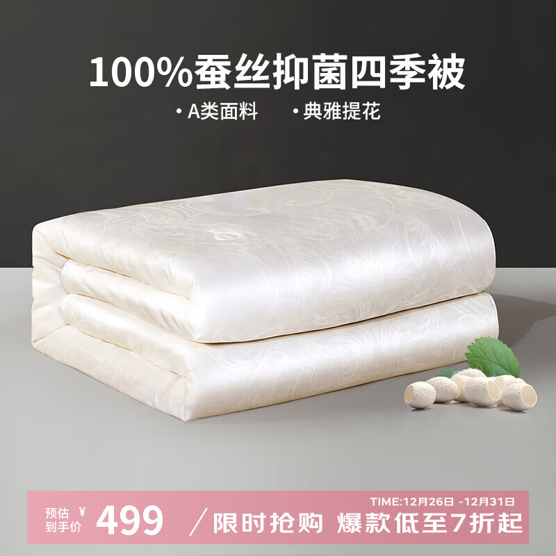 ������ ��˿��100%��˿������ĸ���ļ����ﶬ���ӱ�о ���ļ�����100%����˿-A������ 203*229cm 424.24Ԫ(������)