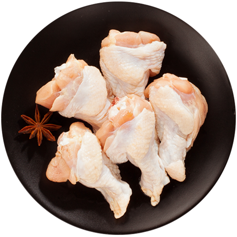 CP 正大食品  鸡翅根 1kg 出口级食材 冷冻鸡肉  烤鸡翅 空气炸锅