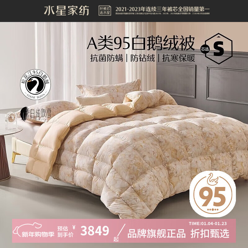 ˮ�ǼҷĶ��ޱ�A��95%�׶��޶���/���ﱻо �����������Ӵ��ﶬ��ů���ޱ� ����ĺ�Ͽ����������޶��� 200cm��230cm 3849Ԫ