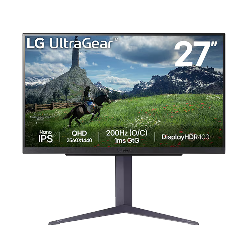 LG 27GS85Q 27Ӣ2K200HzϷ羺ˢʾNanoIPSĴ HDR400 1ms ת Ѫ 羺С ҺʾĻ 27GP8501144.1Ԫȯ