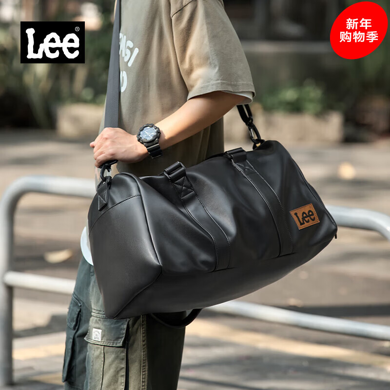 Lee旅行包男大容量健身包干湿分离女单肩包斜挎包游泳背包手提行李包