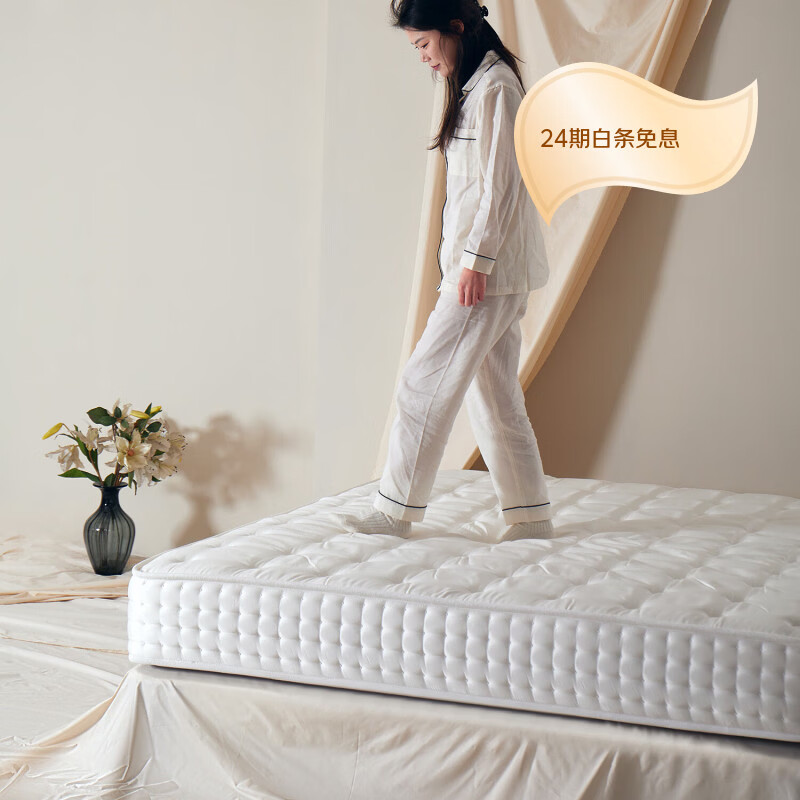 息刻X2s 独立袋装弹簧床垫3D护脊双人主卧家用mini软硬适中床垫子 X2s 适中/软硬适中的平衡感 厚23cm 2000mm*2200mm 京东折扣/优惠券