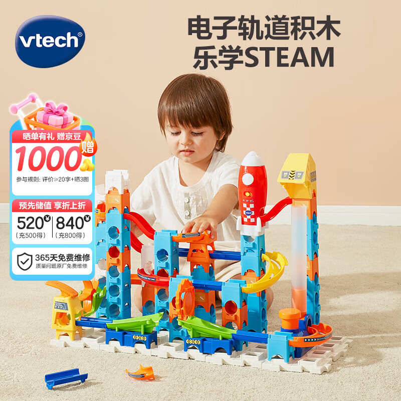 ΰ�״Vtech�� ��ľ���������װ�����ƴװƴ����װ��ͯ�����Ů���������� ��������Ч����������ľ��װ 279Ԫ