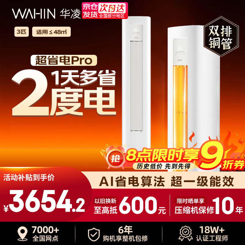 ���� ��ʡ��Pro 3ƥ ��� KFR-72LW/N8HA1�� 3288.74Ԫ(������)