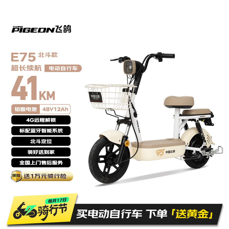 ���ڲ������ɸ�綯���г� ������E75�¹���綯��2026������41KM48V12AǦ�������ܵ�ƿ�������ư�ɫ������ 1249Ԫ