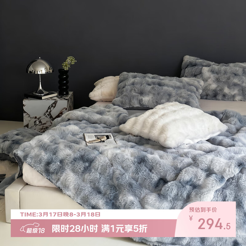 ŵѩ˿�� ���� ���ݼӺ��Ƥ��ë̺ 200*230cm ������ 294.5Ԫ