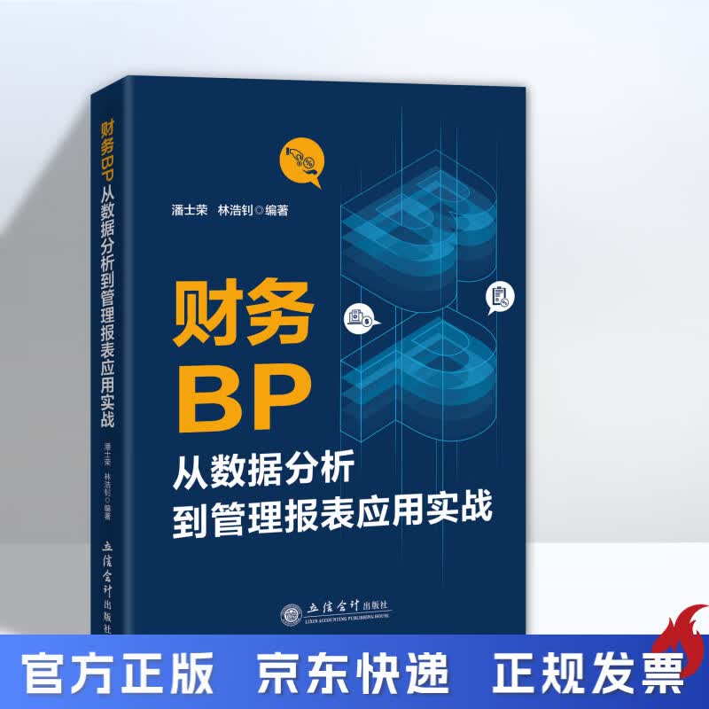 【彩印版】财务BP从数据分析到管理报表应用实战 潘士荣 编著 Excel数据处理与分析 建模 业财融 财务bp 24年彩印版)财务BP从数据分析到管理报表应用实战