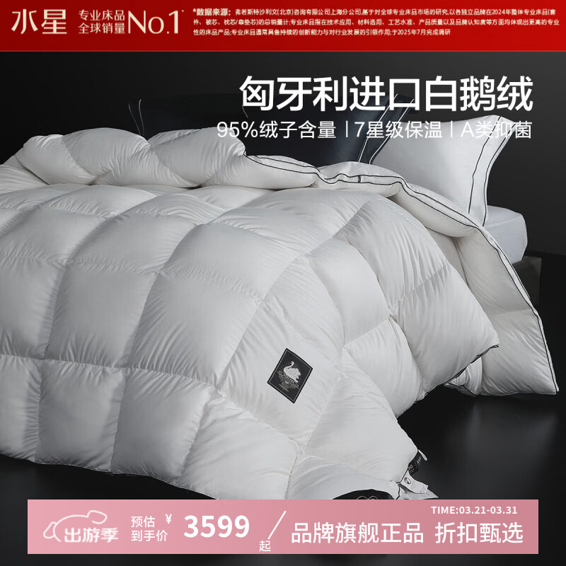 ˮ�Ǽҷ��������׶��޶��� A��95%���ޱ�о120֧�����޷������ﶬ���ޱ��� �޾������������׶��޶���(���װ�) 150cm*210cm 3599Ԫ