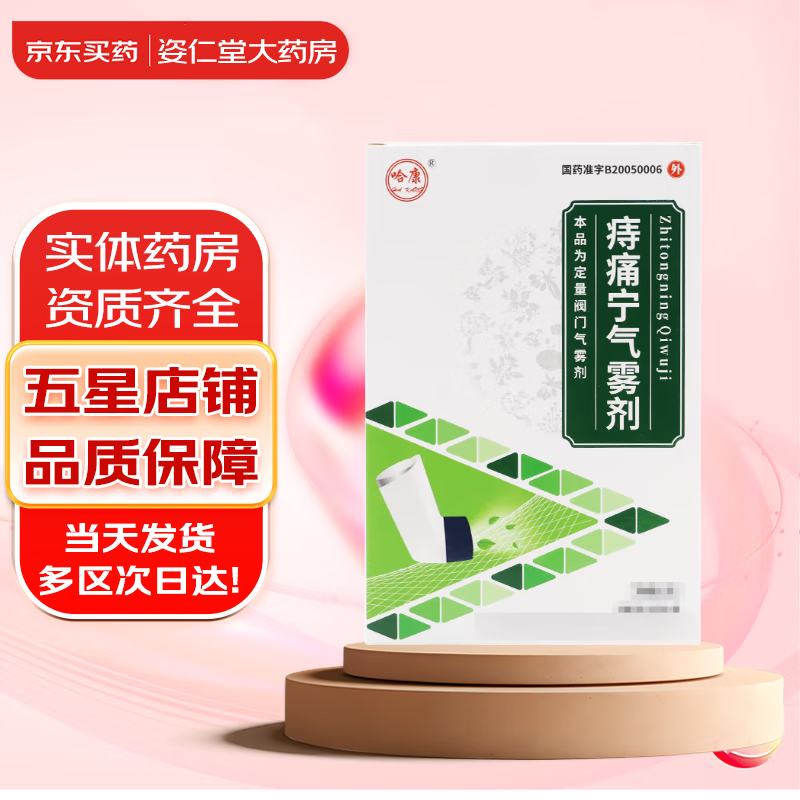 [哈康] 痔痛宁气雾剂 14g/盒 1盒装