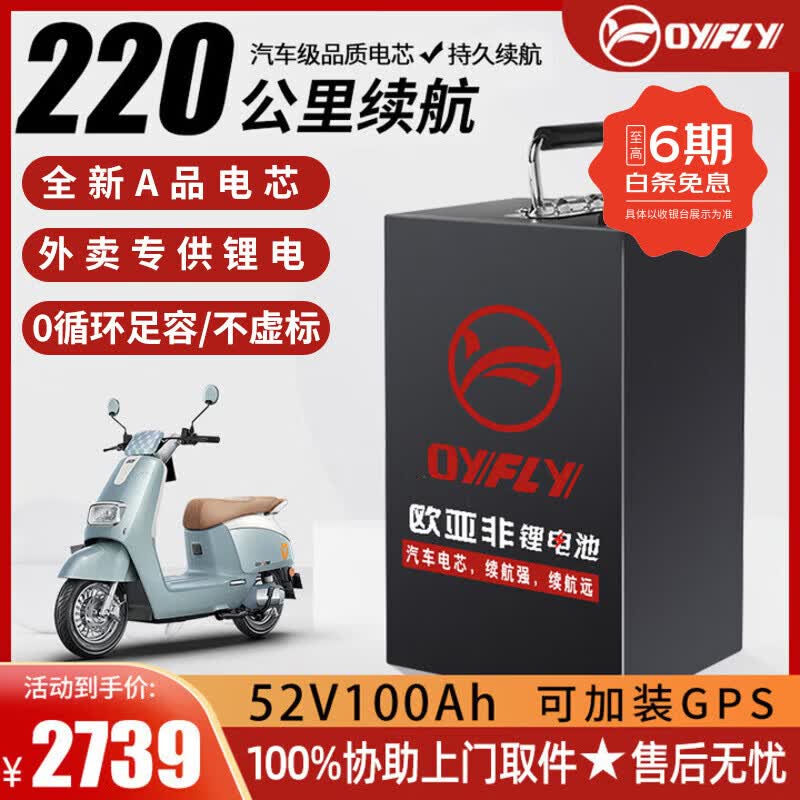 ���ڲ�����ŷ�Ƿǵ綯��﮵������ר����Ԫ�����������ƿ�綯Ħ�г�������ֳ� ��Ԫ52v100ah��Լ220km�� 2639Ԫ
